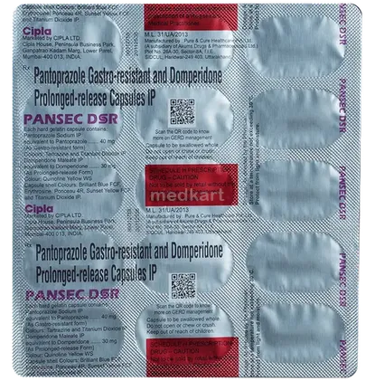 pansec dsr capsule 15's